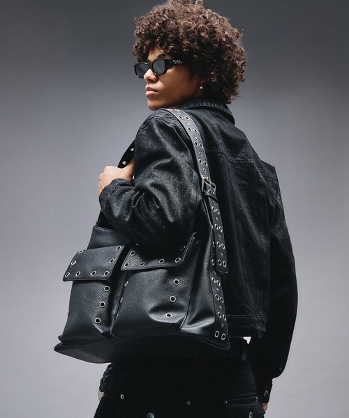 ANDER HUNK ショルダーバッグ Eyelet ＆ Studs Shoulder Bag