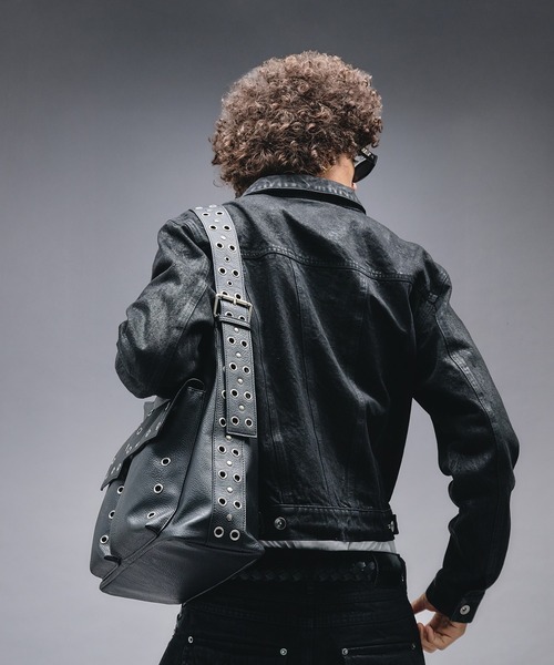 ANDER HUNK ショルダーバッグ Eyelet ＆ Studs Shoulder Bag