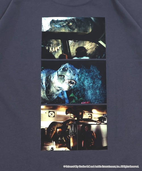 JAM & LINK tシャツ 「ジュラシックパーク」半袖Tシャツ メンズ