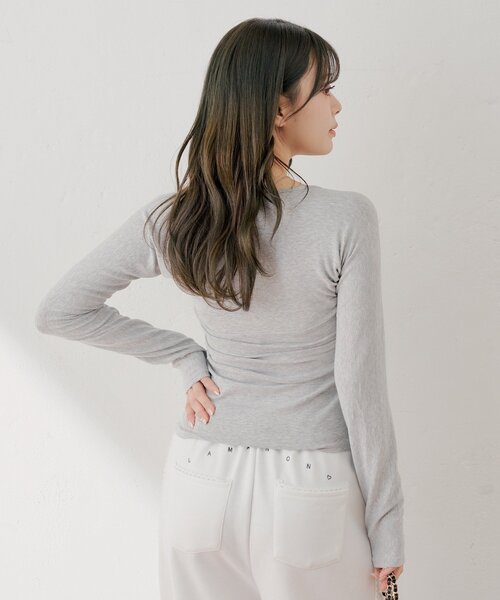 Chico（チコ） tシャツ ボレロ風リボントップス レディース : ZOZOTOWN