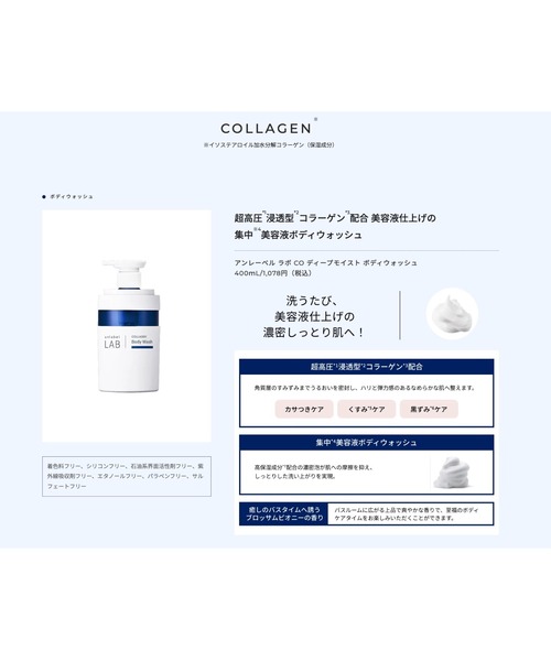 unlabel LAB ボディソープ アンレーベル ラボ ボディウォッシュ
