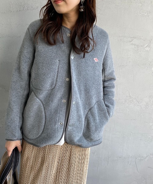 Danton（ダントン） カーディガン 36 グレー レディース : ZOZOTOWN