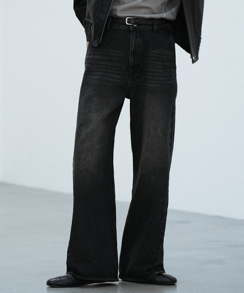 「WYM LIDNM」 デニムパンツ X-SMALL ブルー メンズ_画像2