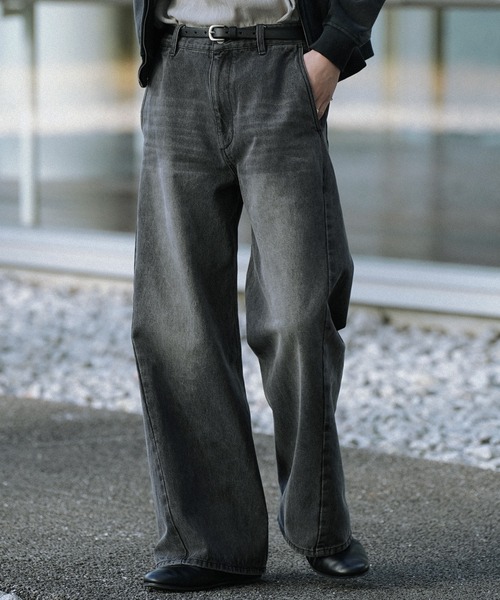 「WYM LIDNM」 デニムパンツ X-SMALL ブルー メンズ_画像5