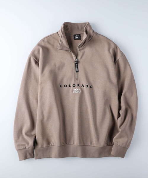 「CAMP7」 スウェットカットソー S ベージュ メンズ_画像4