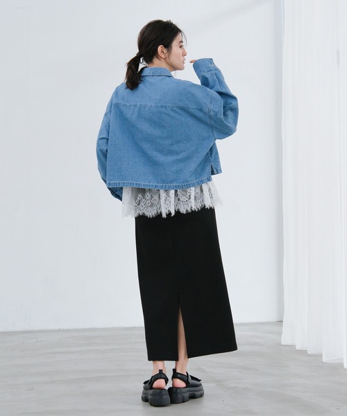 LAKOLE（ラコレ） タンクトップ ノースリーブ アソート裾レイヤード