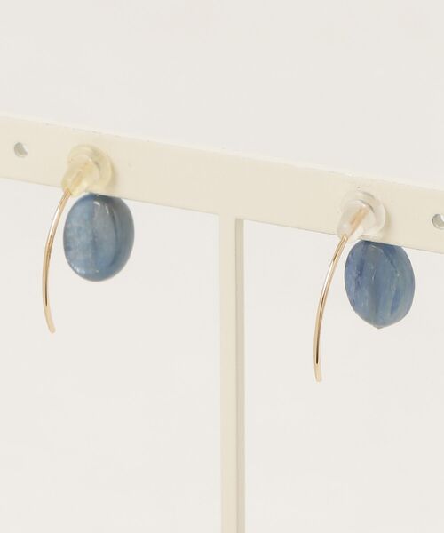 「anq.」 ピアス(両耳用) ONE SIZE ブルー レディース_画像2