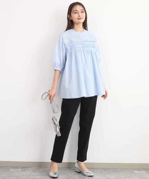 新品未使用‼️ミッシェルクラン ブラウスチュニック MK MICHEL KLEIN（エムケー ミッシェルクラン） ブラウス シャツ