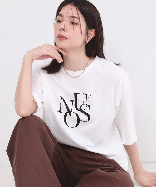 OPAQUE.CLIP（オペークドットクリップ） tシャツ リラクシーロゴ