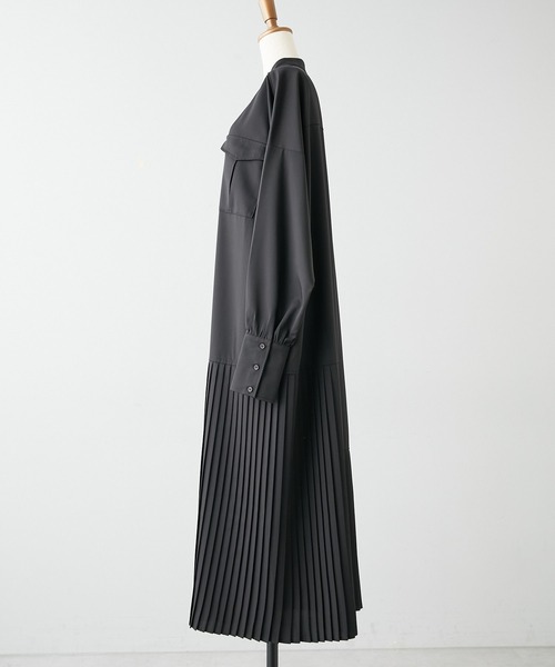 「ear PAPILLONNER」 「sumi style」長袖ワンピース FREE ブルー レディース_画像9