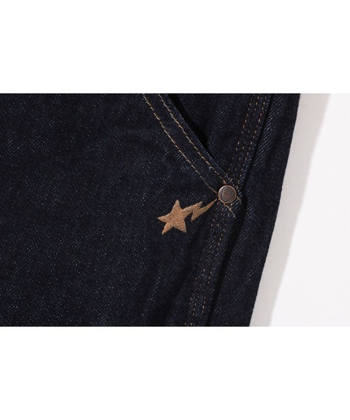 「A BATHING APE」 デニムパンツ X-LARGE インディゴブルー メンズの画像