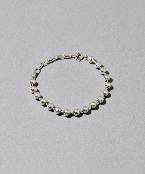 ブレスレット 「SAMH by LILAS」ボールチェーン17cmブレスレット SV