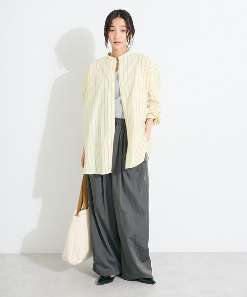「CRAFT STANDARD BOUTIQUE」 長袖ブラウス SMALL グレー系その他2 レディース_画像4