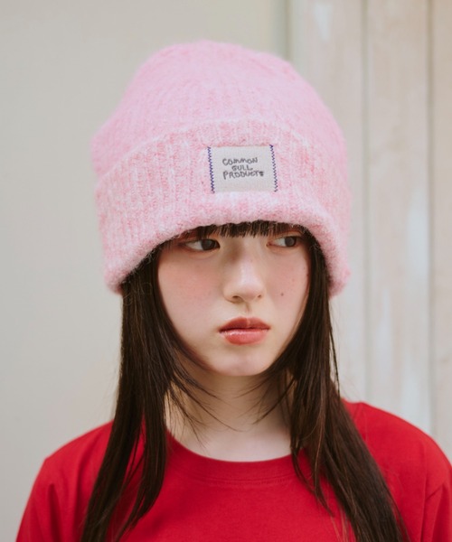 common gull products. ニットキャップ フリー ブルー レディース