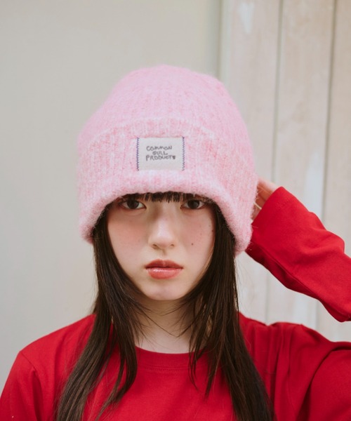 common gull products. ニットキャップ フリー ブルー レディース