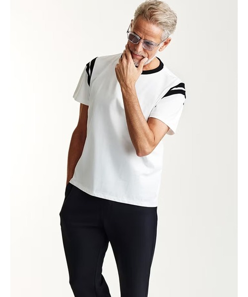 tシャツ S/S LINE CREW T メンズ