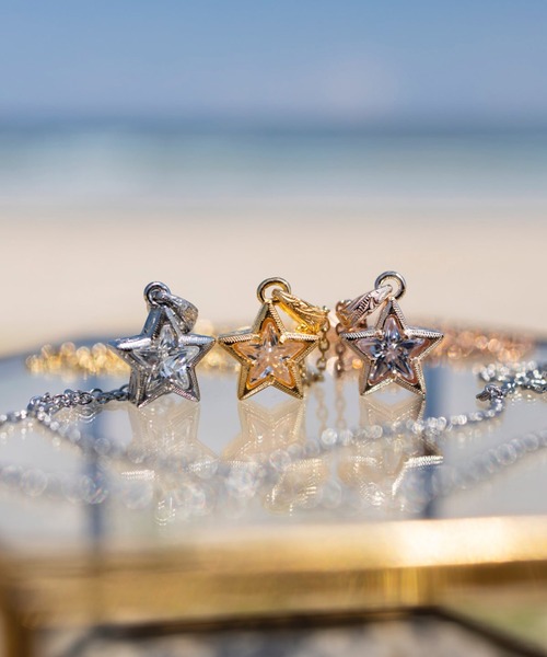 アレルギー対応 ネックレス star CZ necklace/「ハワイアンジュエリー」「サージカルステンレス」「金属アレルギー対応」「IRIEBEACH / アイリービーチ」… | IRIEBEACH | 07