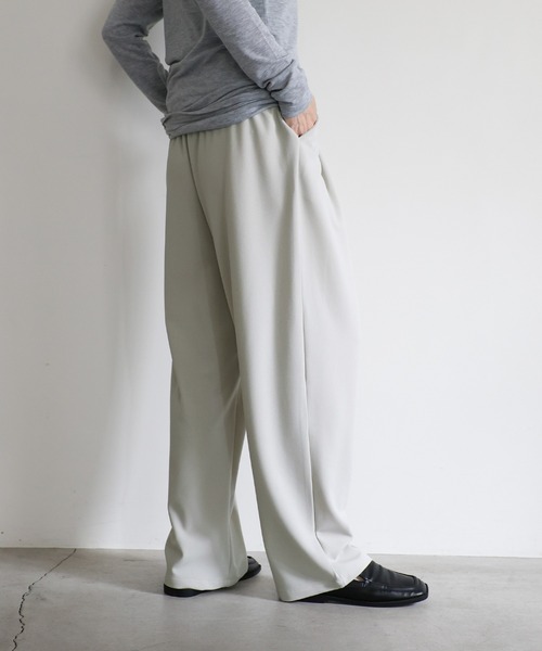 「select MOCA」 スラックス MEDIUM ブルー レディース_画像6