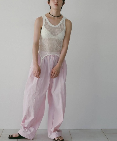 anuke（アンヌーク） パンツ Volumetuck Cocoon Pants 62610720 メンズ