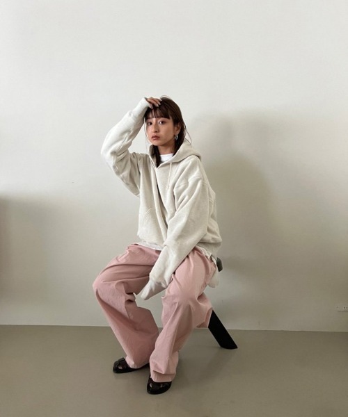 「TODAYFUL」 ペインターパンツ 38inch ベビーピンク レディース_画像3