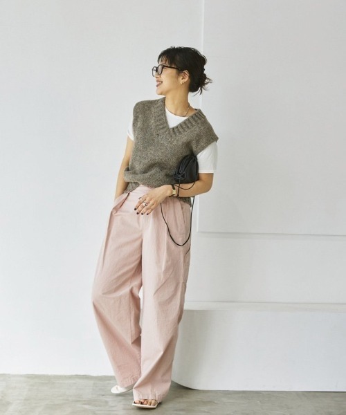 「TODAYFUL」 ペインターパンツ 38inch ベビーピンク レディース_画像5