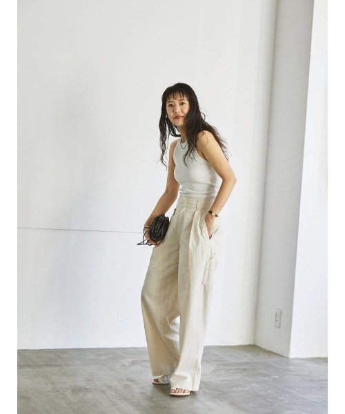 「TODAYFUL」 ペインターパンツ 38inch ベビーピンク レディース_画像8