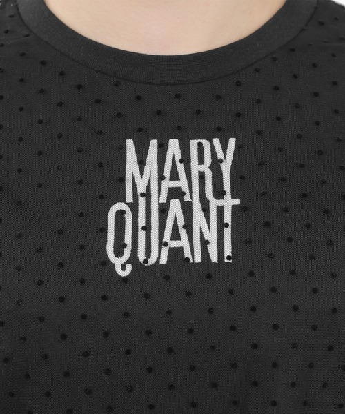 「MARY QUANT」 長袖カットソー M ブラック レディース_画像2