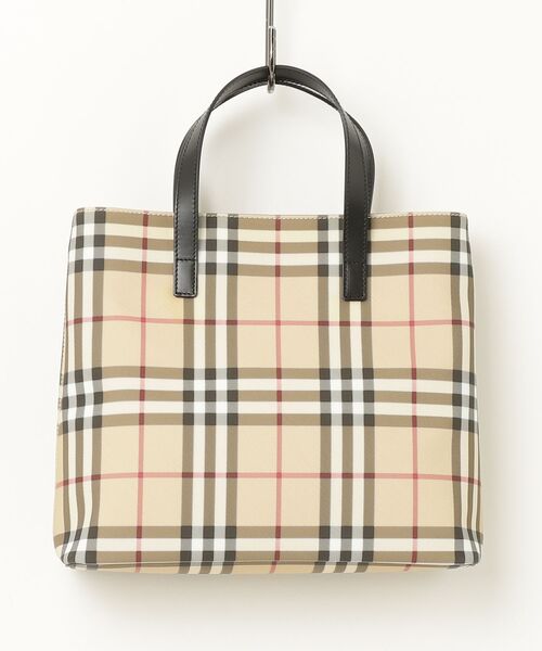 BURBERRY（バーバリー） ノバチェック ハンドバッグ - ベージュ