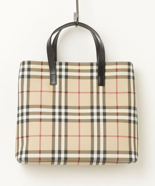 BURBERRY（バーバリー） ノバチェック ハンドバッグ - ベージュ