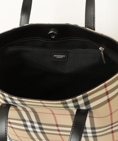 BURBERRY（バーバリー） ノバチェック ハンドバッグ - ベージュ