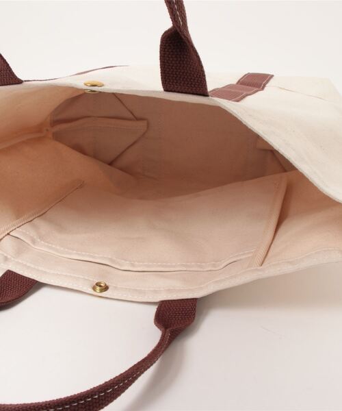 「PORT CANVAS」 トートバッグ ONE SIZE オフホワイト レディース_画像4