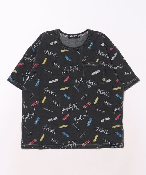 「XLARGE KIDS」 「KIDS」半袖Tシャツ 120cm ブラック キッズ_画像2