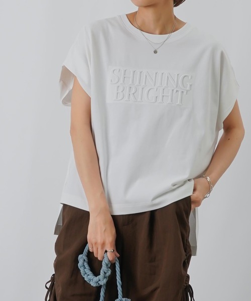 LADY LUCK LUCA（レディラックルカ） tシャツ LC/LLL エンボスロゴT