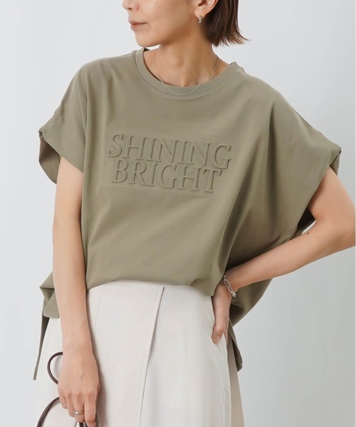  原宿 オープン限定コレクション Tシャツ レディース　L LADY LUCK LUCA（レディラックルカ） tシャツ LC/LLL エンボスロゴT