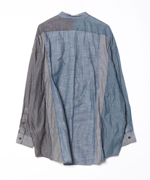 「etsinta」 長袖チュニック ONE SIZE ブルー レディース_画像2