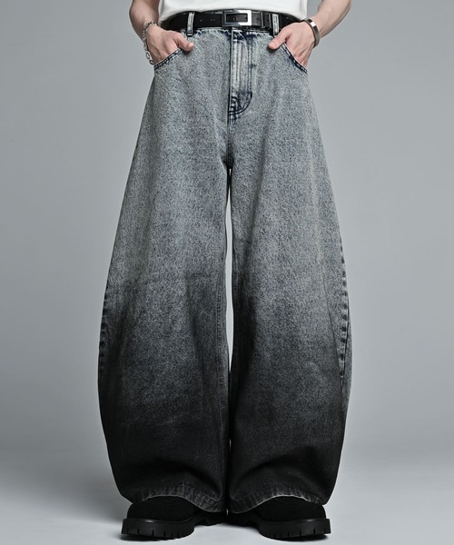 ADRER（アドラー） ワイドパンツ ジーンズ ADRER The Semi Curved 