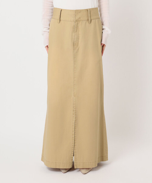plage（プラージュ） ロング スカート Wash chinos スカート