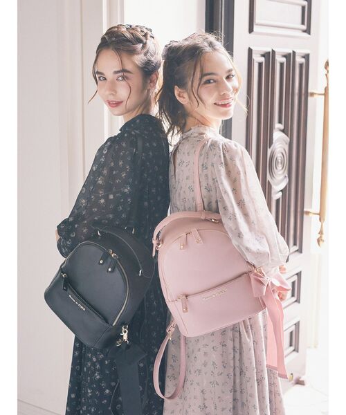 「Maison de FLEUR」 リュック FREE ブラック レディース_画像3