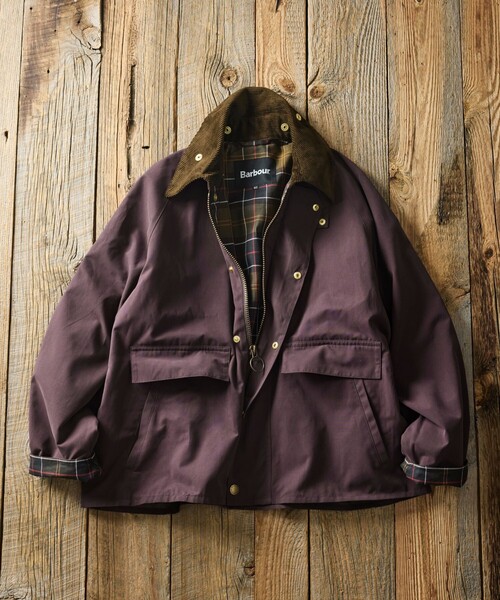 美品 Barbour/バブアー 別注 BORROWDALE 40 Barbour（バブアー） ブルゾン アウター 別注 BORROWDALE メンズ