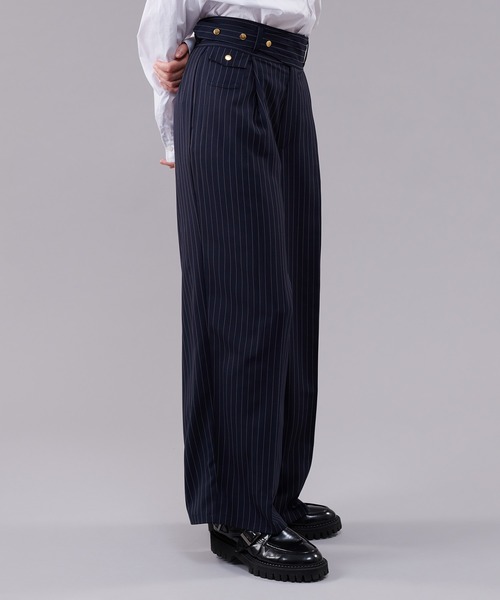 「ONCILY」 スラックス MEDIUM グレー メンズ_画像8