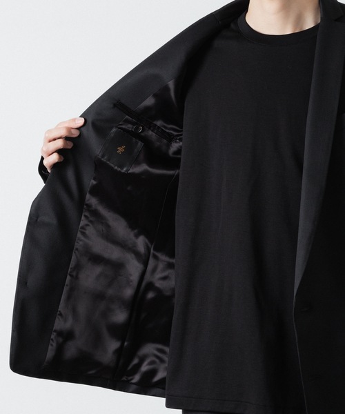 アトウ ATO グレー テーラードジャケット 46 ATO ジャケット テーラードジャケット LAPEL BUTTONED JACKET
