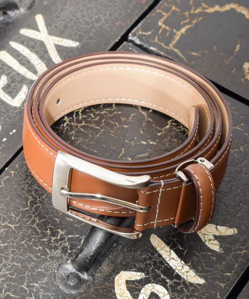 ARCHIVER ベルト 「77」ドレスレザーベルト メンズ レディース