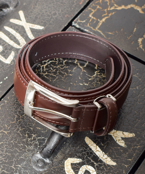 ARCHIVER ベルト 「77」ドレスレザーベルト メンズ レディース