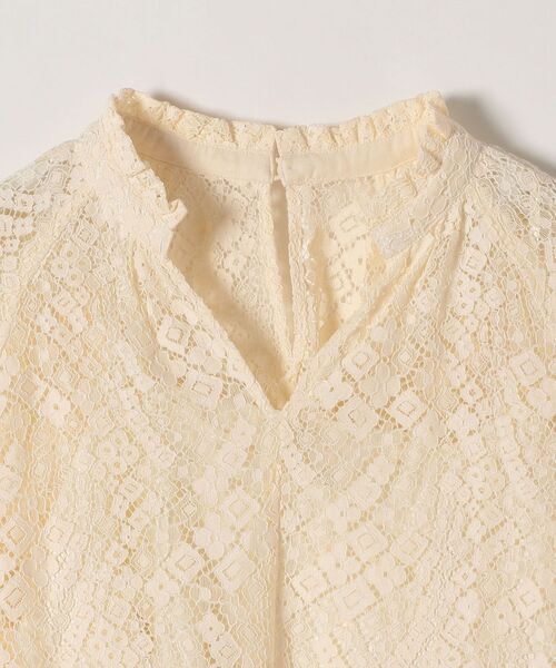 SHIPS any シャツ ブラウス any: キーネック レース : ZOZOTOWN