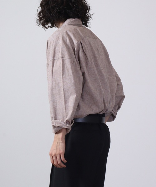 シャツ 長袖 長袖シャツ 綿麻 リネンシャツ 4色 M-3XL 25zm1133 楽天市場】リネンシャツ シャツ メンズ 長袖 綿麻シャツ 長袖