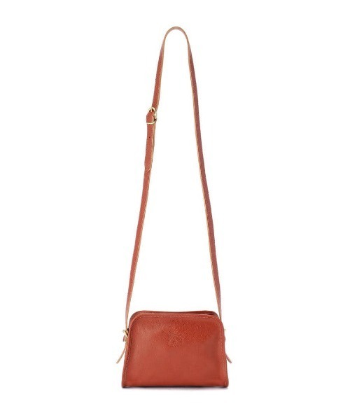 【新品値下げ】IL BISONTE ショルダーバッグ　ブラウン IL BISONTE ショルダーバッグ バッグ / ORIGINAL LEATHER