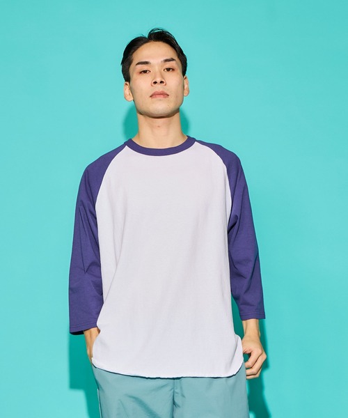 WALLA WALLA SPORT（ワラワラスポーツ） tシャツ 3/4 BASEBALL TEE