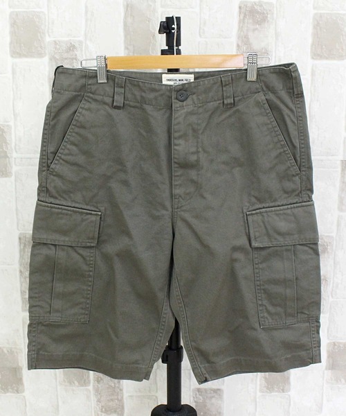 ワークパンツ/カーゴパンツ FATIGUE PANTS SHORTS / OLIVE size2 AVIREX（アヴィレックス） カーゴパンツ FATIGUE SHORTS ファティーグ