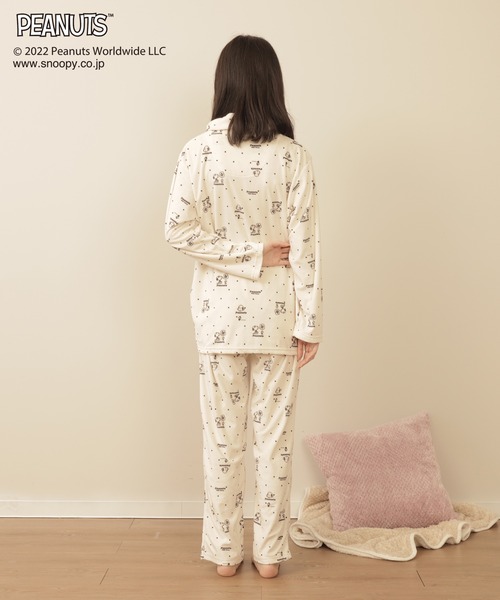 PEANUTS ルームウェア パジャマ 【SNOOPY】マシュマロニット