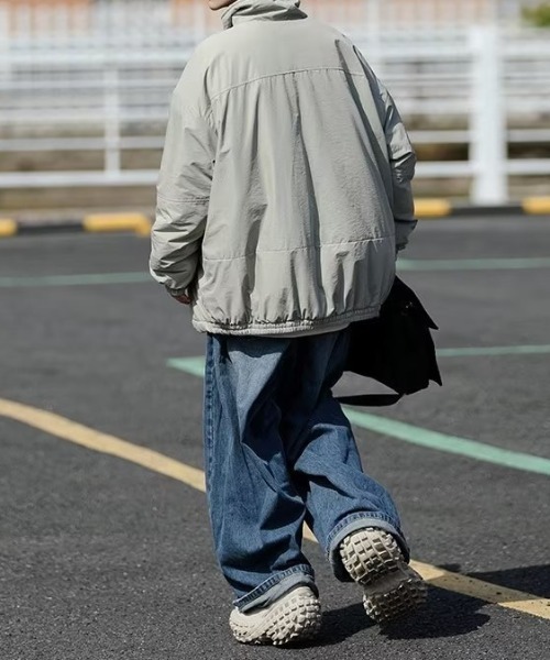 MGV（エムジーヴィー） ブルゾン アウター スタンドカラーオーバー